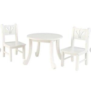 BRAND NEW KIDKRAFT 18" DOLL TABLE CHAIR SET DOLL FURNITURE SET (3 PIECE)